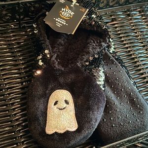 🌷3 for $12 Hyde & Eek GHOST Slipper Gripper Socks Size M/L 8-10 Women’s